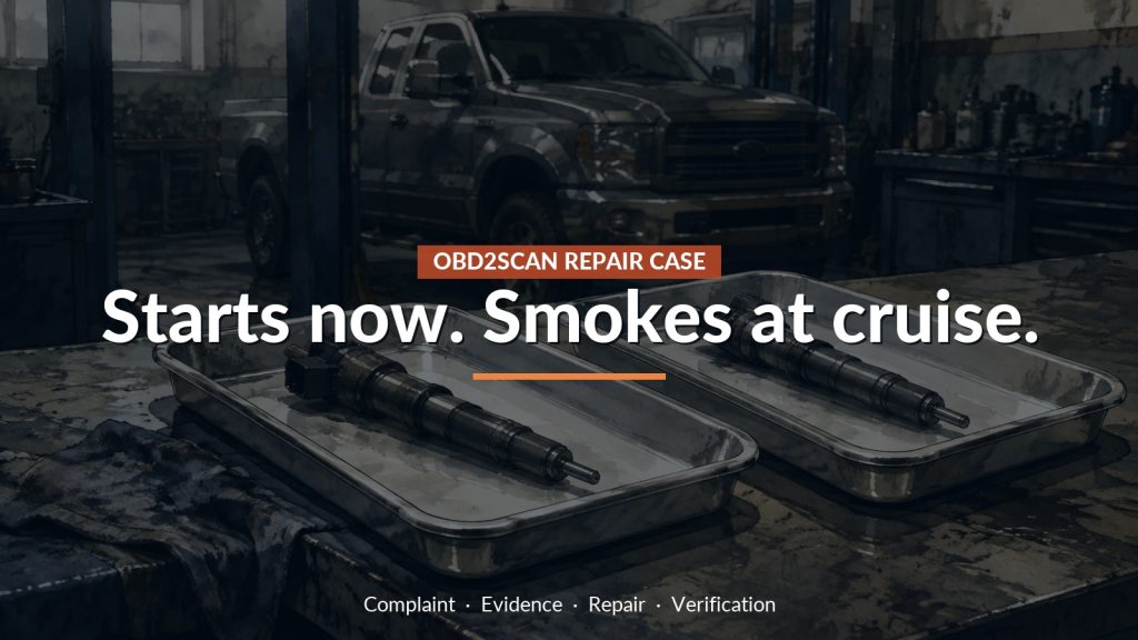 2006 Dodge Ram 2500 Smokes Only at Steady Cruise After Injector Work: Verify the Parts