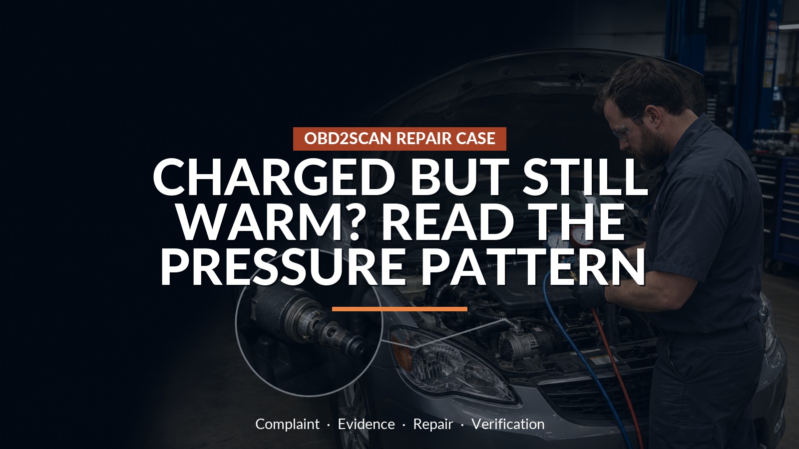 Charged But Still Warm? Read The Pressure Pattern — conceptual repair scene