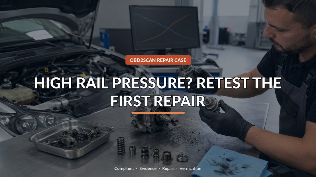 2009 Renault Clio DF007/DF885 After Start: The Pressure Regulator Was Not the Restriction