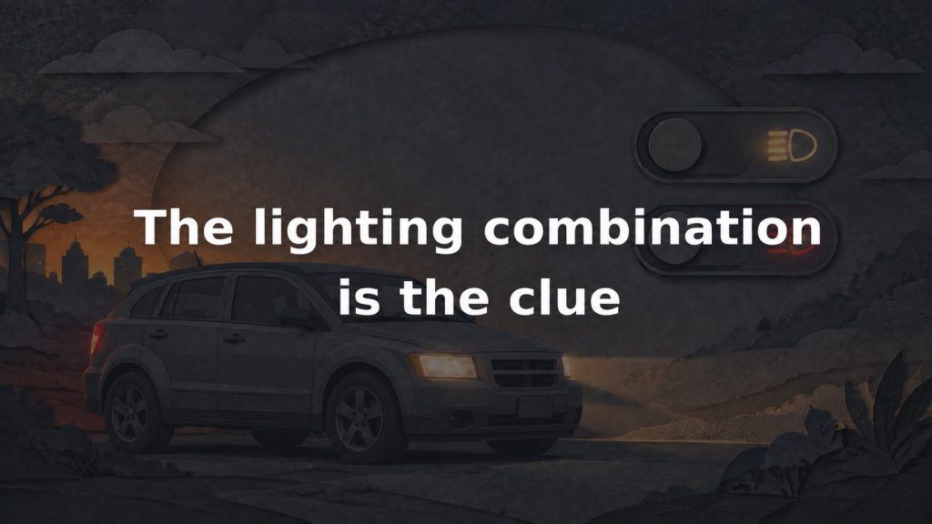 2010 Caliber Turn Signals Fail With Headlights On: Record the Combination, Inspect Beyond the Front