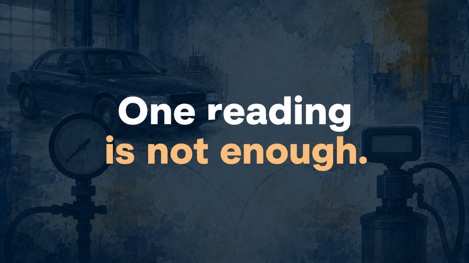 Conceptual editorial illustration: One reading is not enough.
