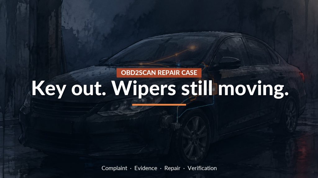 2013 Buick Verano Wipers Run With the Key Off: The Wiring Survived Three Wrong Turns