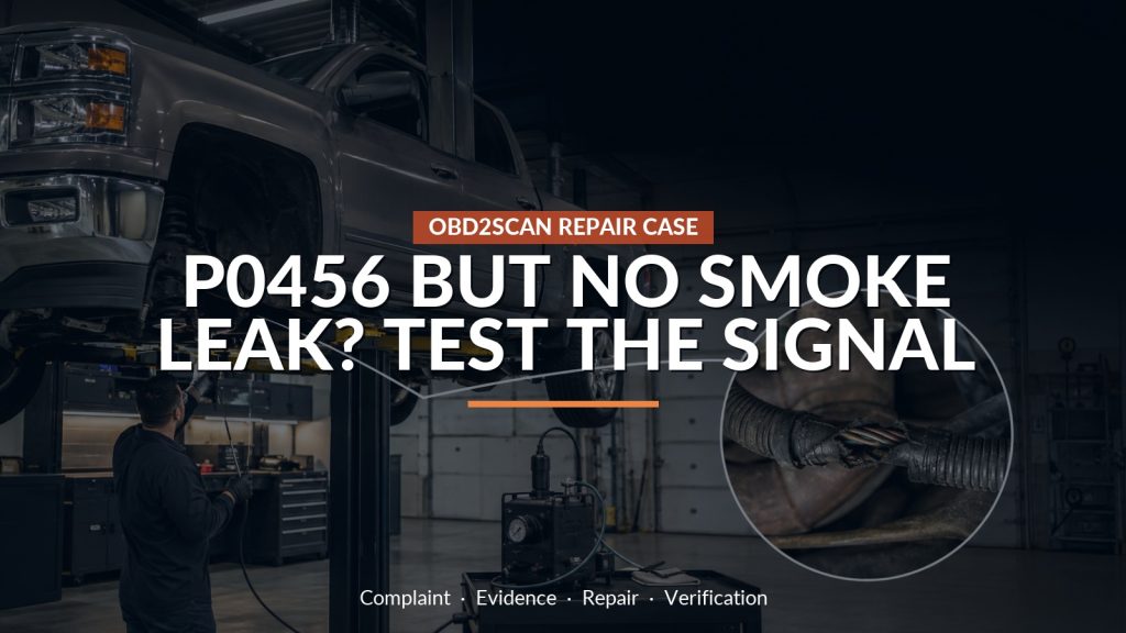 2014 Dodge Ram P0456 Survived a Smoke Test: The ESIM Signal Wire Was Crushed
