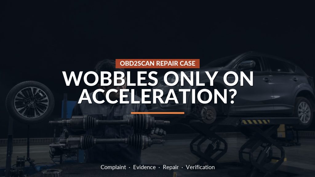 2014 Nissan Rogue Wobbled Only Under Acceleration: The Replacement Axles Were the Clue
