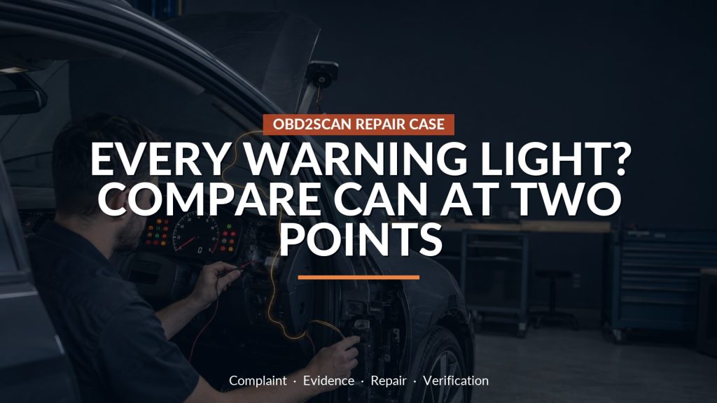 2015 Mazda3 Lit Every Warning Lamp: A Loose Camera Connector Split the CAN Bus