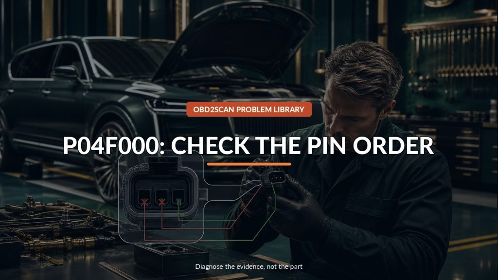 Bentley Bentayga P04F000? Check Terminal Order Before Buying EVAP Parts