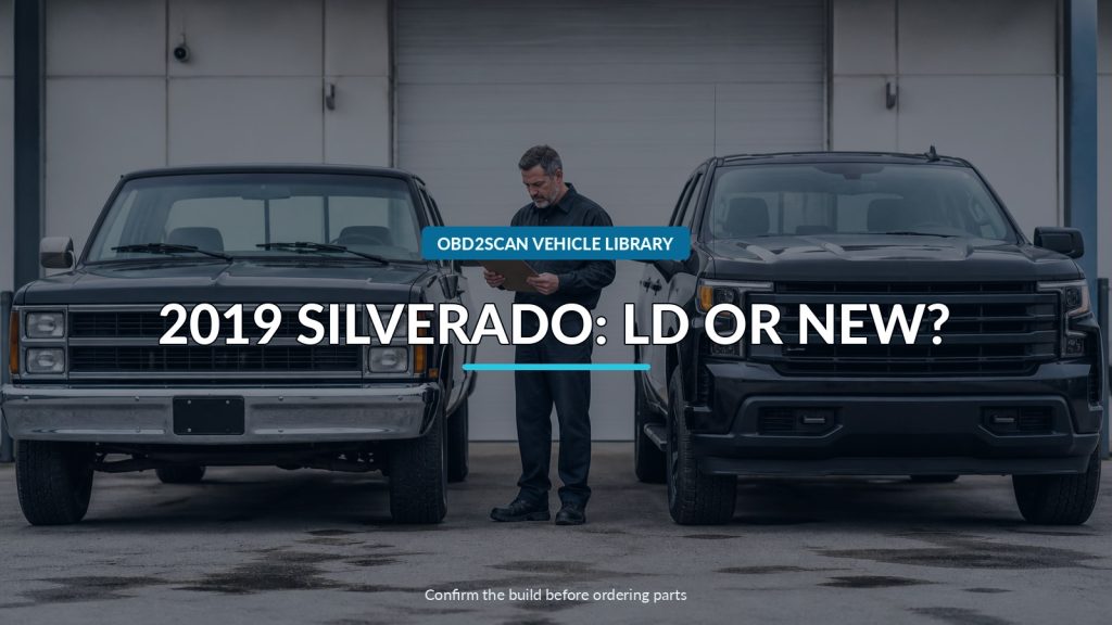 2019 Chevrolet Silverado 1500 LD vs. New Body: The Same-Year Identity Trap