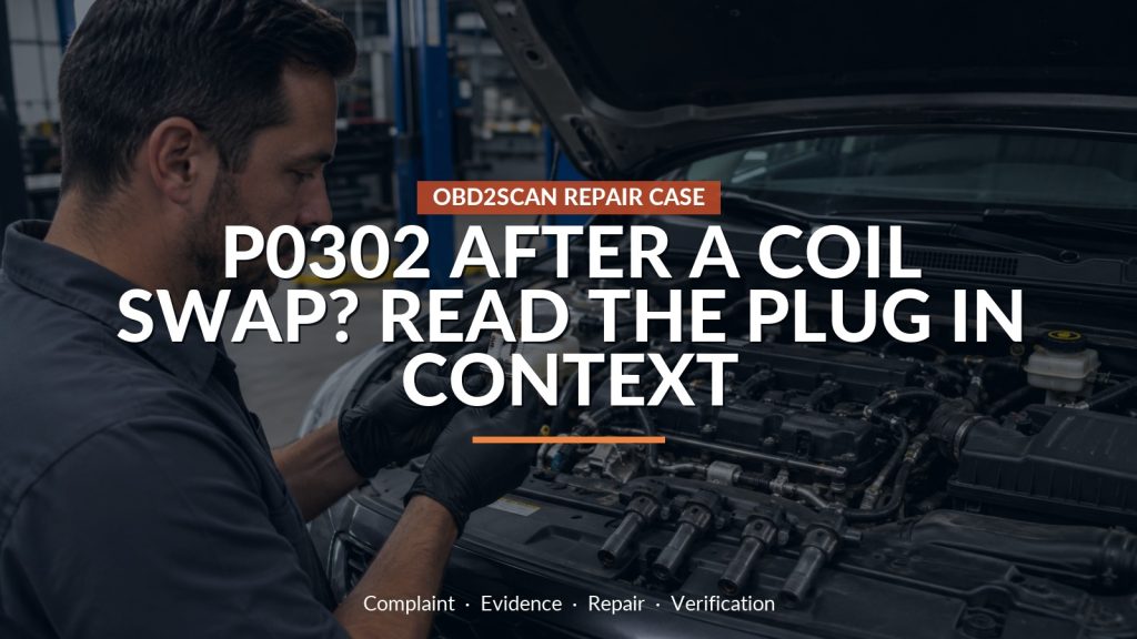 2019 Hyundai Tucson P0302 Survived a Coil Swap: The Spark Plugs Closed the Case