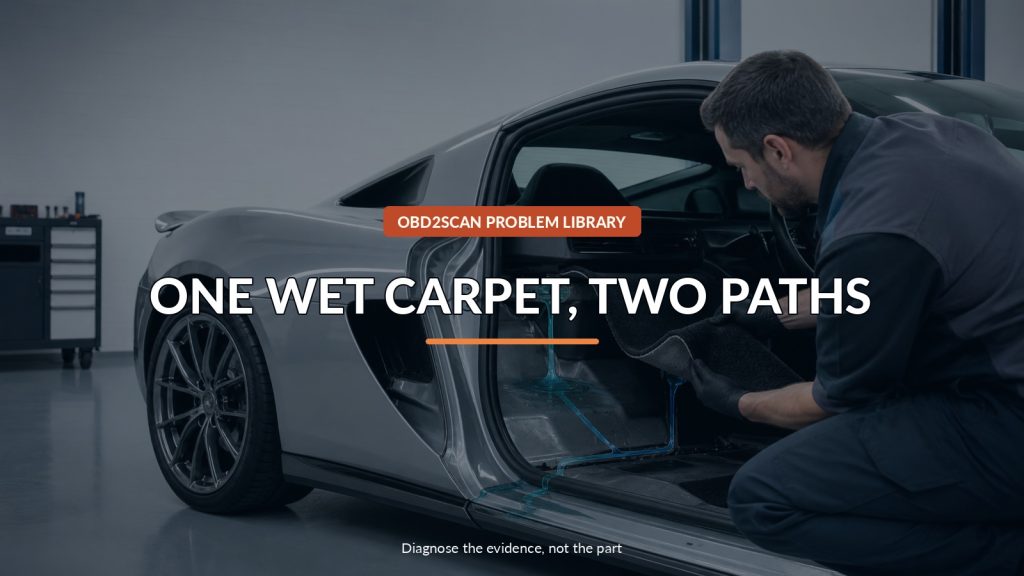 2020–2024 Corvette Carpet Wet After A/C? Check Both Drain Leak Paths