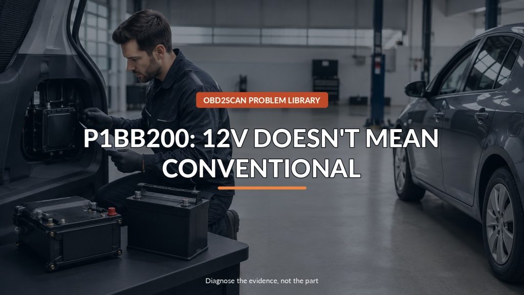 Hyundai Hybrid P1BB200 and Limp Mode? Do Not Treat the 12V Lithium Pack Like a Starter Battery