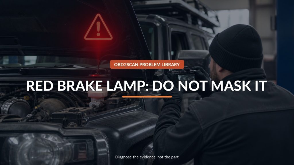 Bronco Red Brake Warning With C0049:01? Do Not Top It Off and Clear It