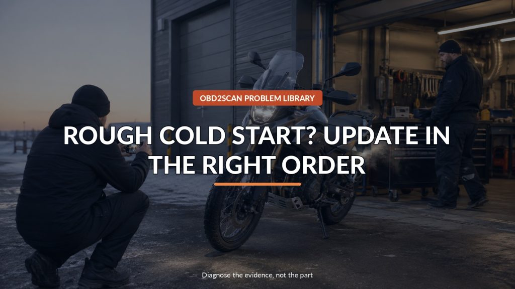 2021–2025 Pan America Cold-Start Idle Unstable? Check the ECM Update—and the Order