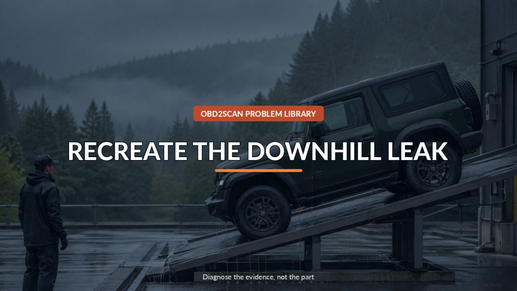 Wrangler or Gladiator Leaks at the B-Pillar? Recreate the Downhill Park