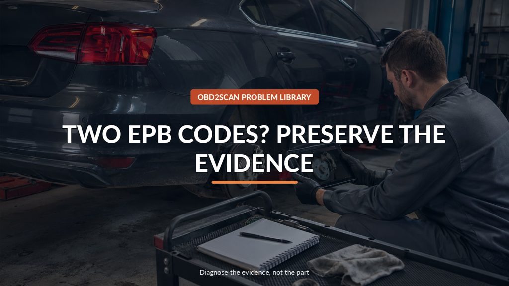 2022–2023 Civic C1110-13 and C1100-94? Preserve the Left-Rear EPB Evidence