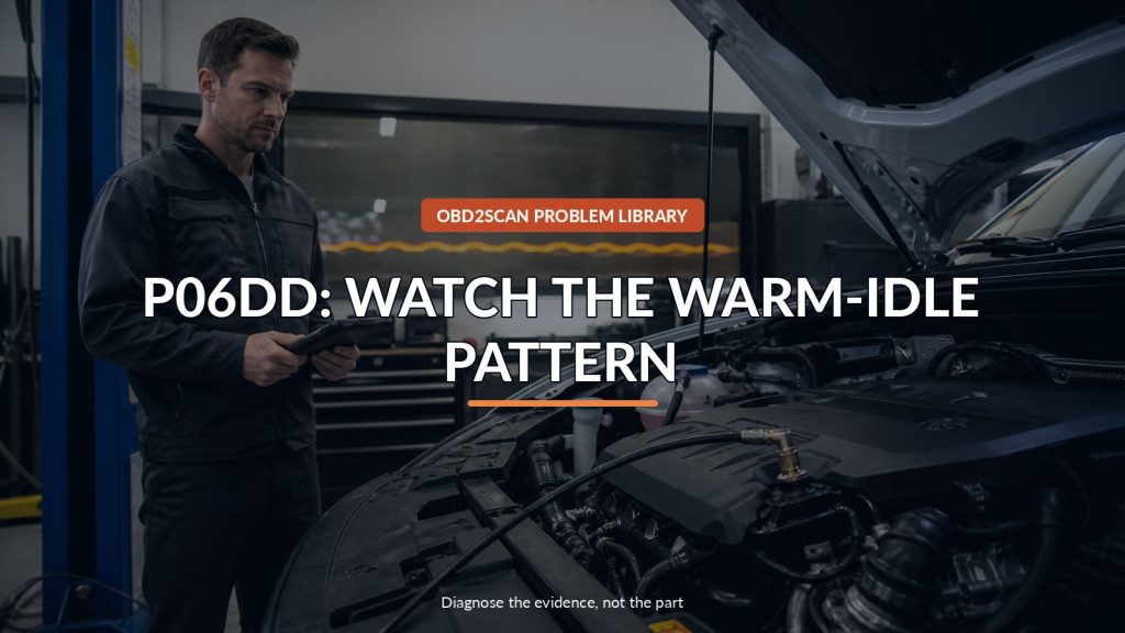 2024–2025 GM 2.5L P06DD at Warm Idle? Watch the Pressure Pattern