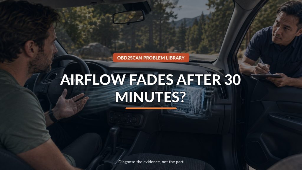 Buick or Chevrolet A/C Loses Dash Airflow After 30 Minutes? Check for Evaporator Ice