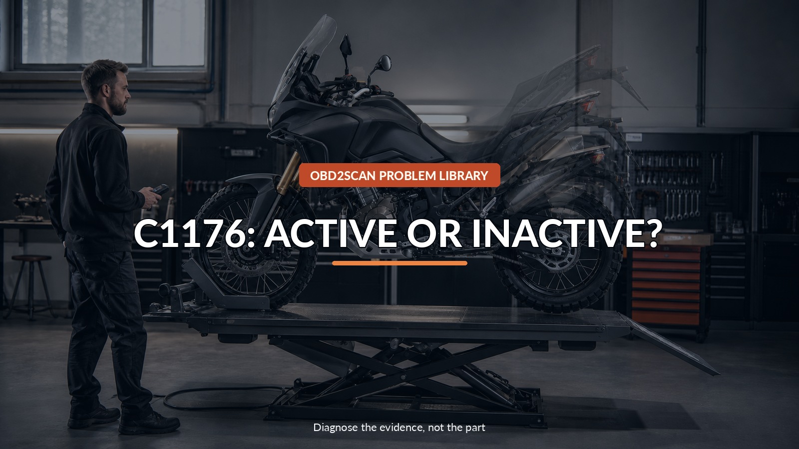 C1176: Active Or Inactive? — conceptual diagnostic scene