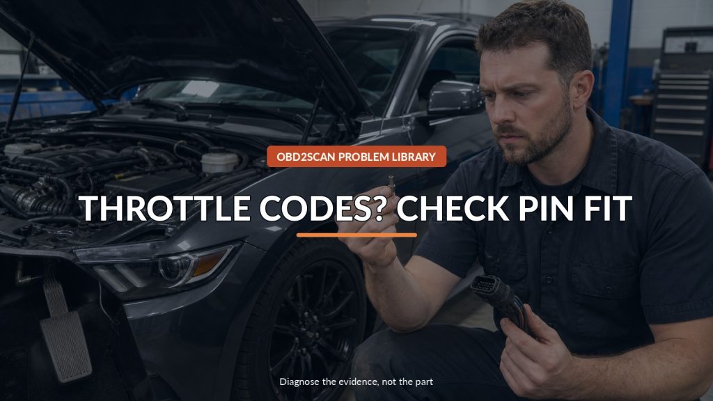2025–2026 Mustang Throttle Codes? Check PCM Terminal Fit Before Replacing Pedal Parts