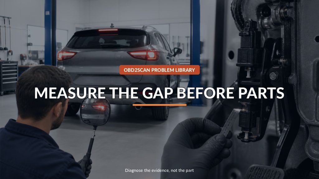 2025 Nissan Kicks B2F70-01/B2F70-02? Measure the Lower Brake-Switch Gap