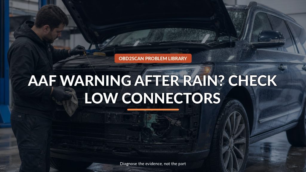 2026 Palisade Active Air Flap Warning After Rain? Inspect the Lower Connectors