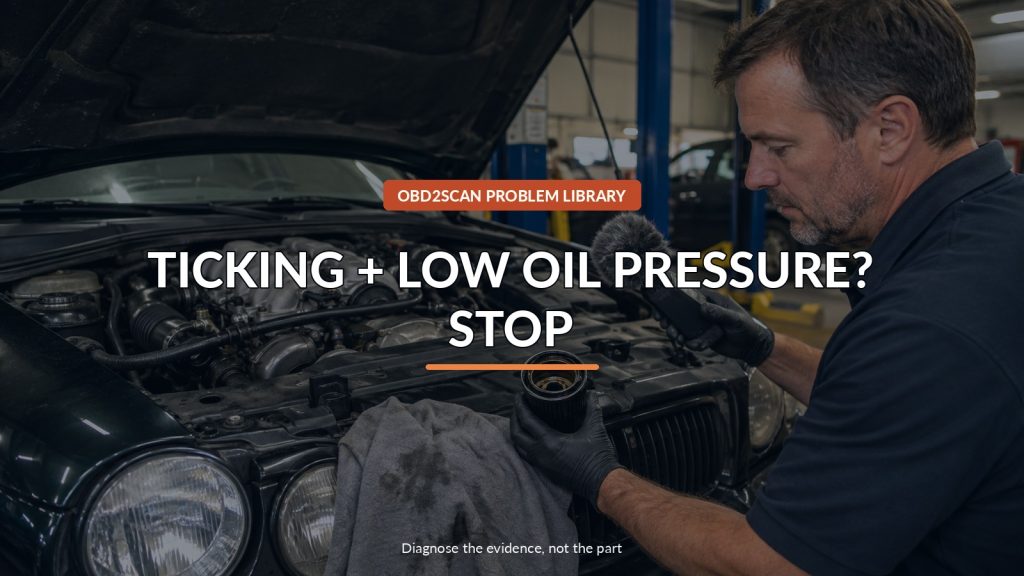 Bentley V8 Ticking With P0300 or Low Oil Pressure? Stop and Save the Evidence