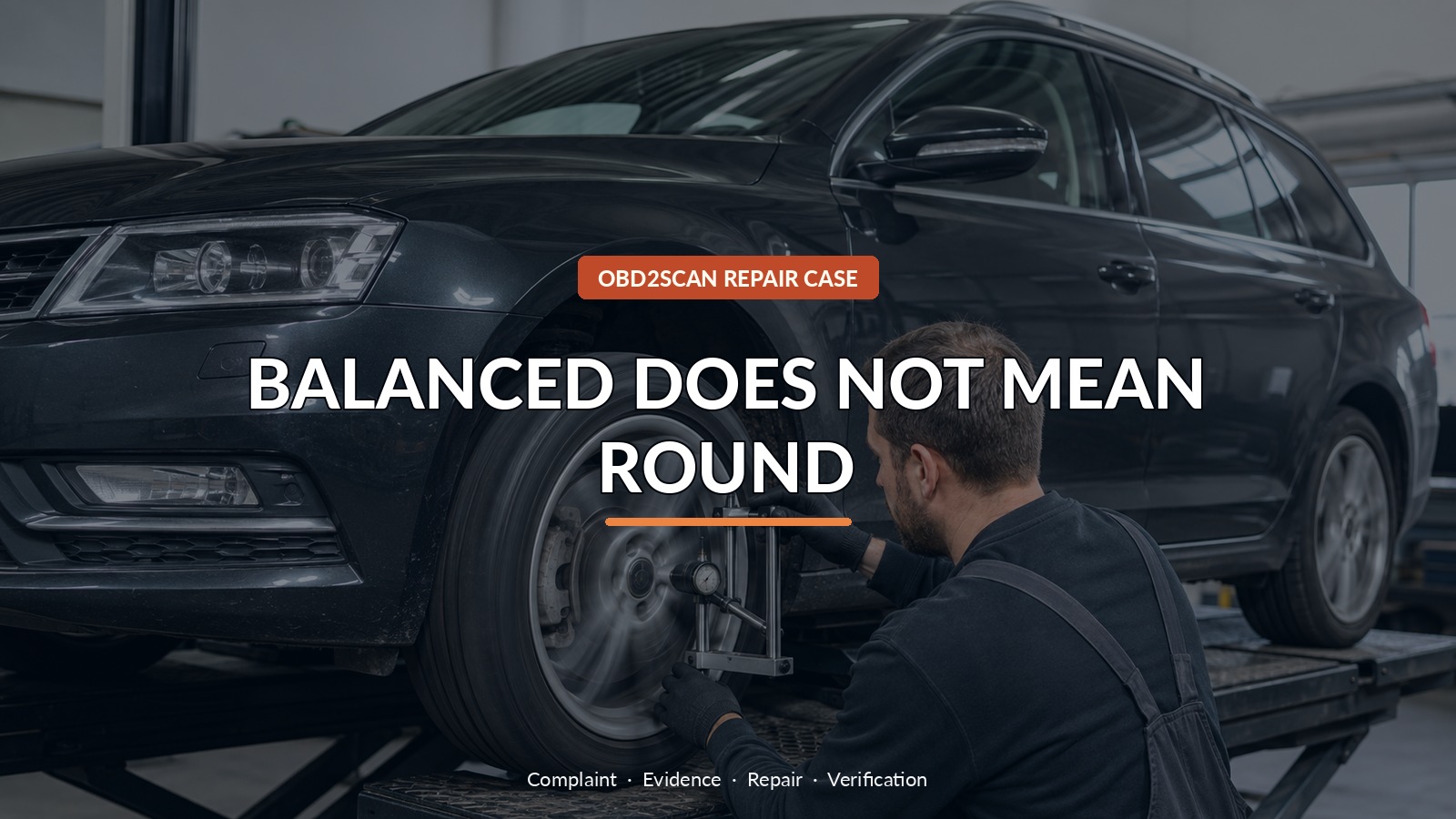Balanced Does Not Mean Round — conceptual diagnostic scene