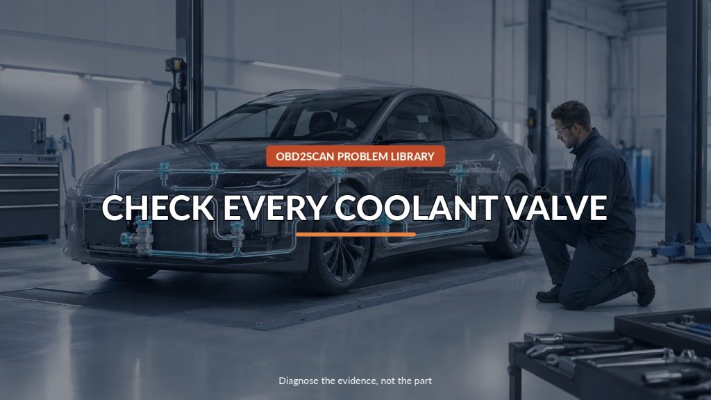 BMW i4, i5, i7 or iX Coolant Under the Car? Check Every Changeover Valve