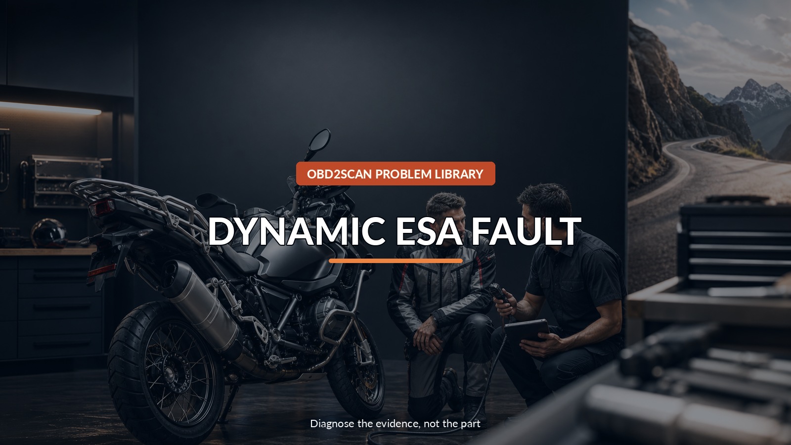 Dynamic Esa Fault — conceptual diagnostic scene