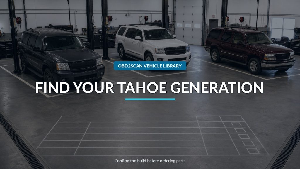 Which Chevrolet Tahoe Generation? 2007-2014, 2015-2020, or 2021+