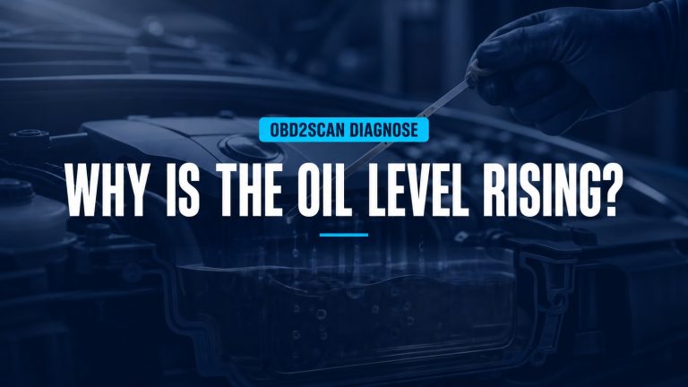 Why Is The Oil Level Rising? — conceptual diagnostic scene