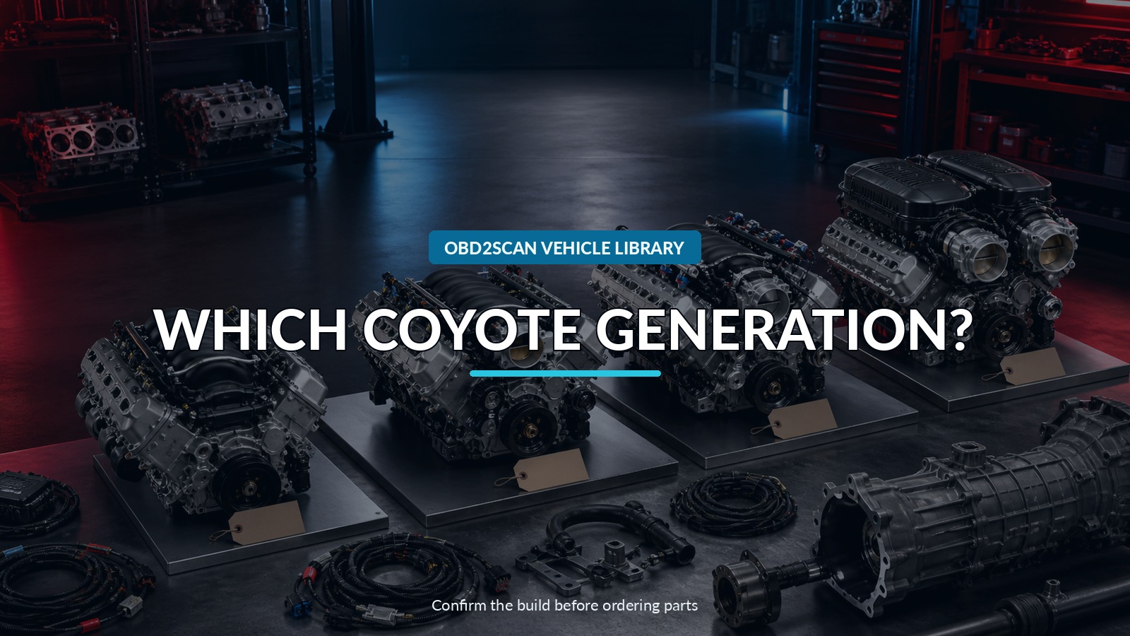 Which Coyote Generation? — conceptual vehicle identity-verification scene
