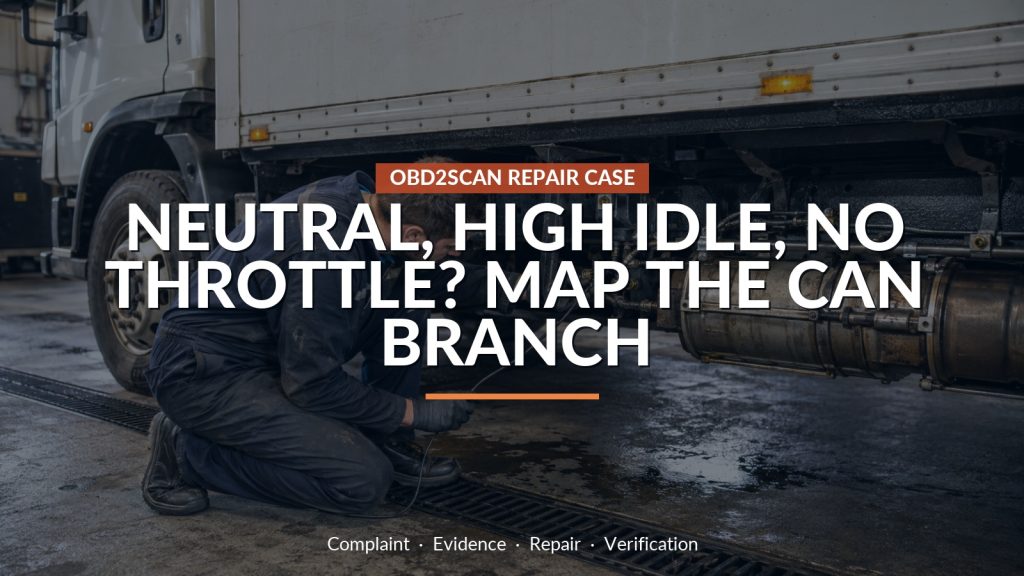 Iveco Eurocargo Dropped Into Neutral: One Corroded CAN Branch Pulled the Truck Down