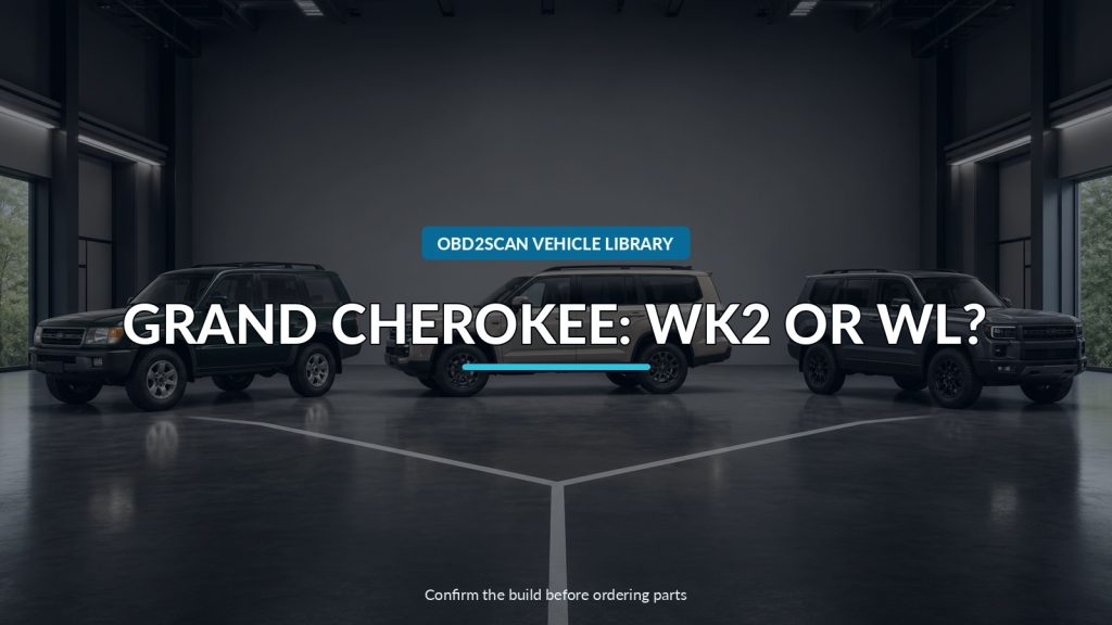 Jeep Grand Cherokee WK2 vs. WL: Resolve the 2021-2022 Overlap