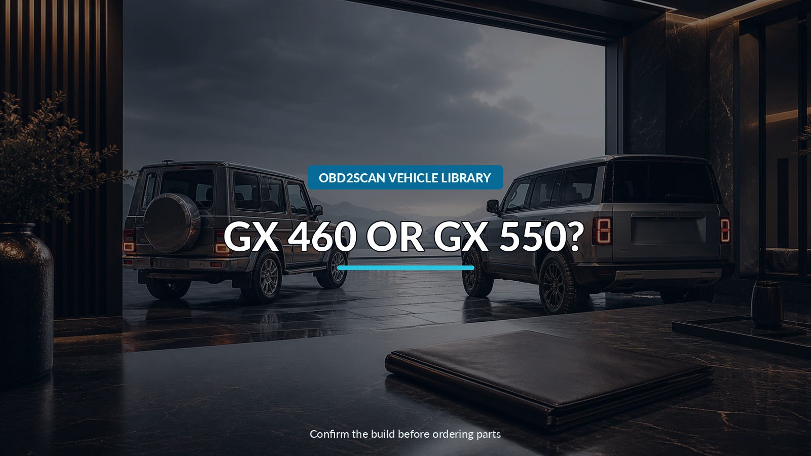 Gx 460 Or Gx 550? — conceptual vehicle identity-verification scene