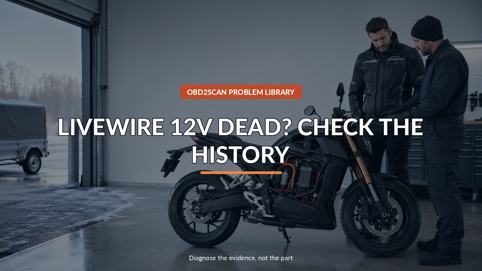 Livewire 12V Dead? Check The History — conceptual diagnostic scene