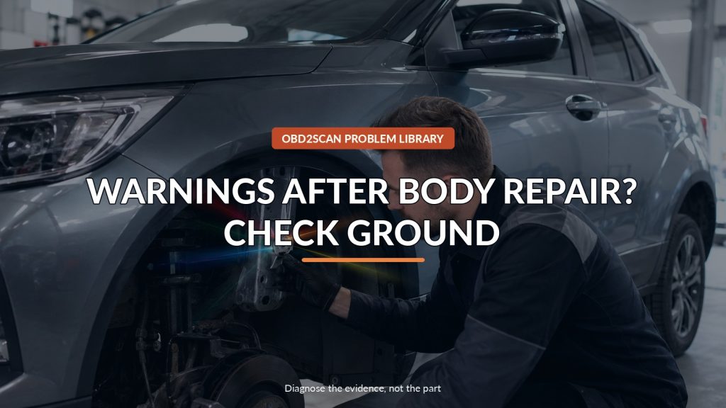 Mazda Electrical Warnings After Body Repair? Inspect the Painted Fender Ground