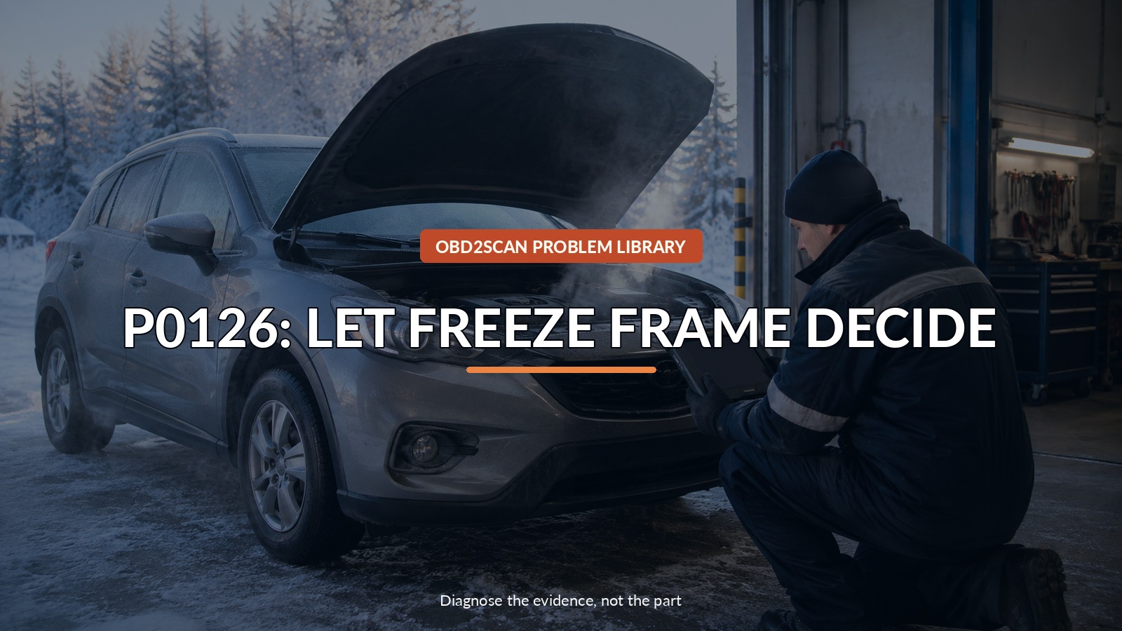 P0126: Let Freeze Frame Decide — conceptual diagnostic scene