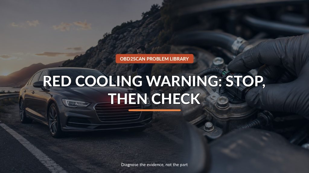 Mercedes M254 Red Cooling Warning? A Loose Pump Plug Is One Fast Check—not Permission to Drive