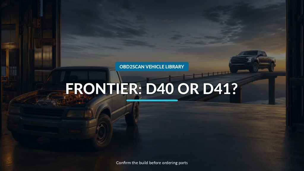 Nissan Frontier D40 vs. D41: Do Not Let the 2020-2021 Engine Fool You