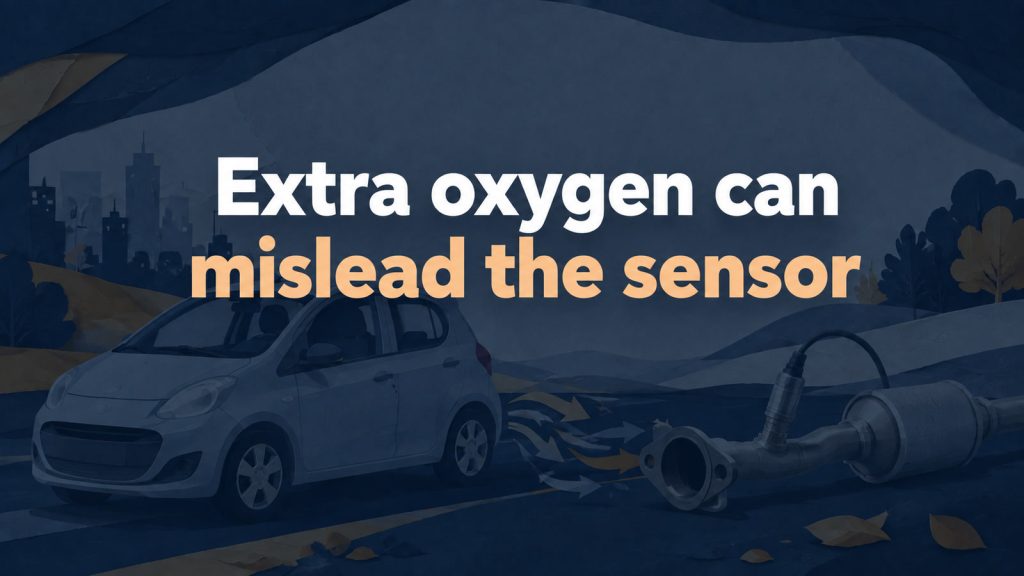 Peugeot 107 P0420: An Exhaust Leak Can Change What the Rear Sensor Sees