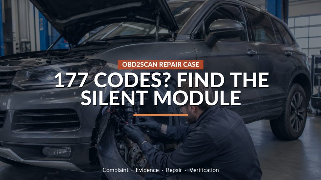 Range Rover Vogue Had 177 Fault Codes: One Broken ABS Ground Explained the Noise