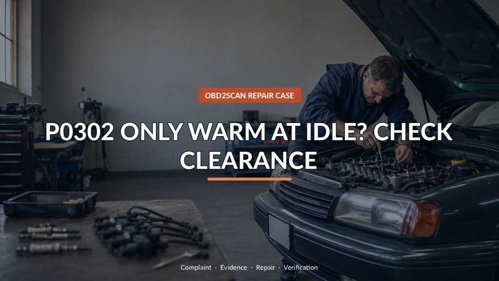 Subaru P0302 Appeared Only Warm at Idle: Valve Clearance Beat Three New Parts