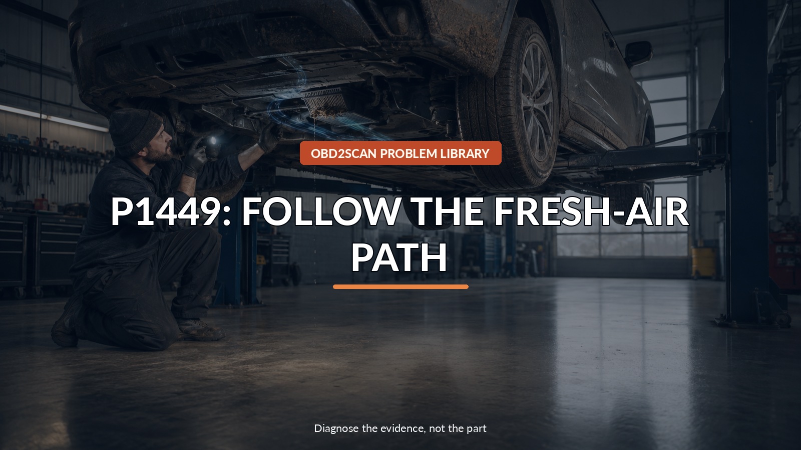 P1449: Follow The Fresh-Air Path — conceptual diagnostic scene