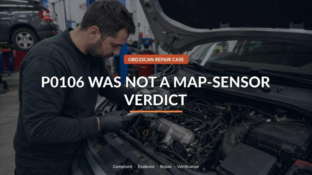 VW Polo P0106/P0172 Power Loss: The MAP Code Was Timing-Chain Evidence
